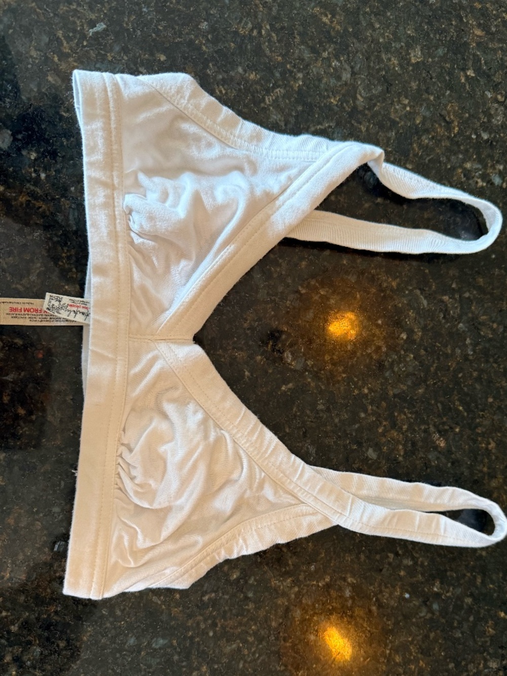 FREE PEOPLE Heathered Essentials Triangle Bralette